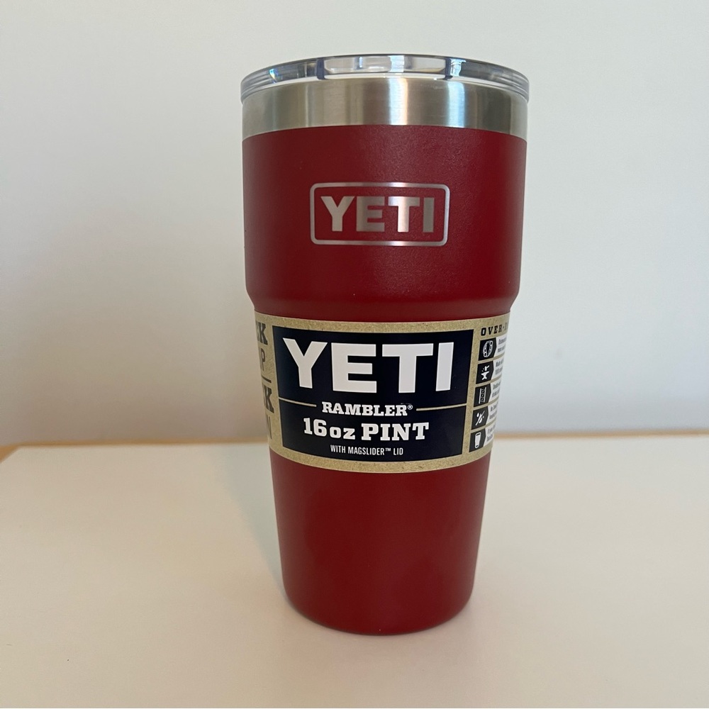 Yeti 16oz Rambler w/Magslider Lid
